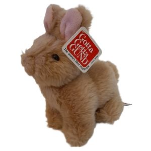 🍒 TELUS Critters by Gund Bunny Rabbit Stuffed Animal Plush Soft Kids Toy